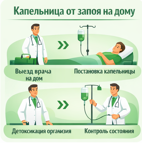 капельница от запоя в Ишимбае в клинике Санати